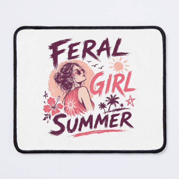 Item preview, Feral Girl Summer Vacation Beach Free Spirit Women designed and sold by RetroMini2026.