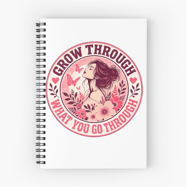 Item preview, Grow Through What You Go Through | Personal Growth Motivation For Women designed and sold by RetroMini2026.