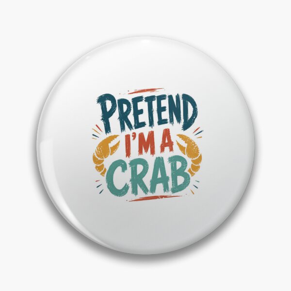 Item preview, Pretend I'm A Crab Funny Animal Lover Ocean Humor Party Costume designed and sold by RetroMini2026.