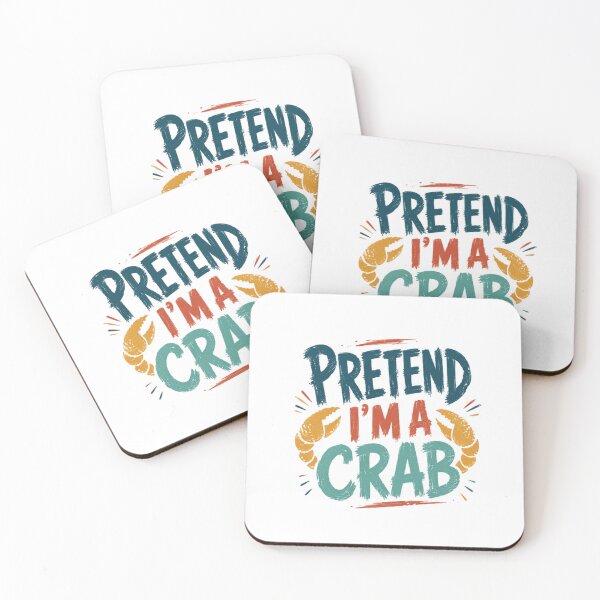 Item preview, Pretend I'm A Crab Funny Animal Lover Ocean Humor Party Costume designed and sold by RetroMini2026.