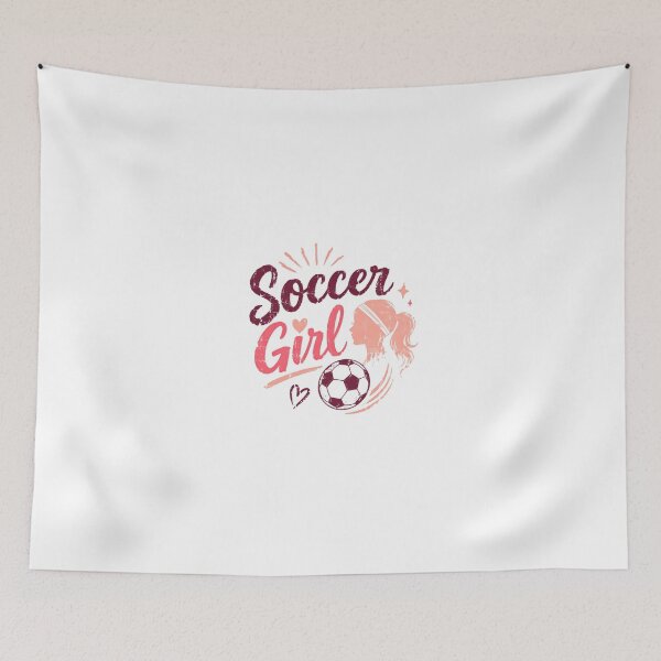 Item preview, Soccer Girl Player Athlete Sport designed and sold by JonesFlora2025.