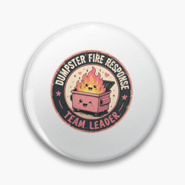 Item preview, Dumpster Fire Response Team Leader Workplace Humor Manager Project Supervisor designed and sold by SkeletonsDanger.