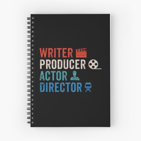 Item preview, Writer Producer Actor Director - Retro Drama Filmmaking Gift designed and sold by marthavelony.