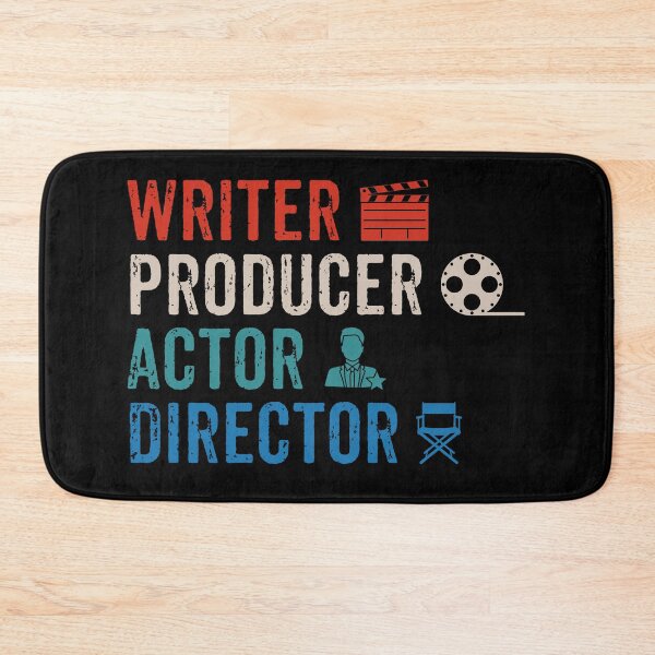 Item preview, Writer Producer Actor Director - Retro Drama Filmmaking Gift designed and sold by marthavelony.