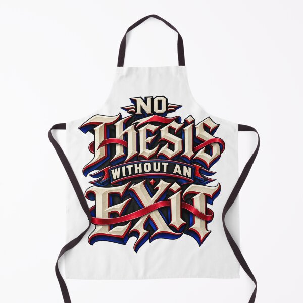 Item preview, No Thesis Without an Exit Blackletter Trading Rule designed and sold by VolatilityEdge.