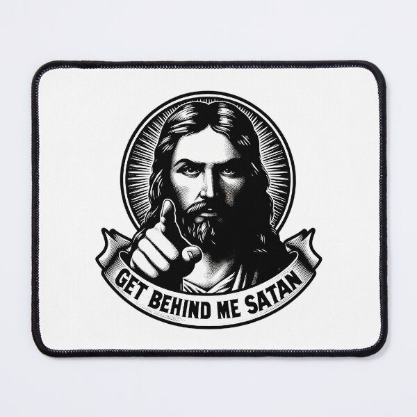 Item preview, Matthew 1623 Get Behind Me Satan designed and sold by denney-colene.
