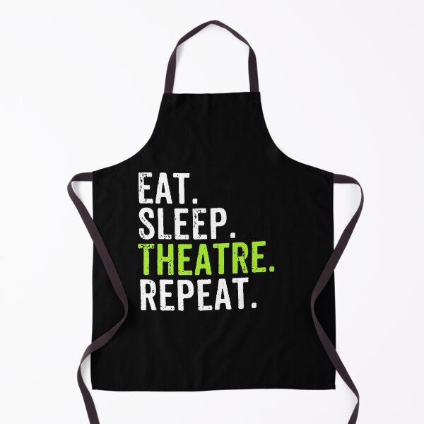 Item preview, Eat Sleep Theatre Repeat -Actor Actress Theater Gift designed and sold by marthavelony.