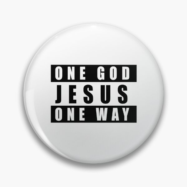 Item preview, One God Jesus One Way designed and sold by denney-colene.