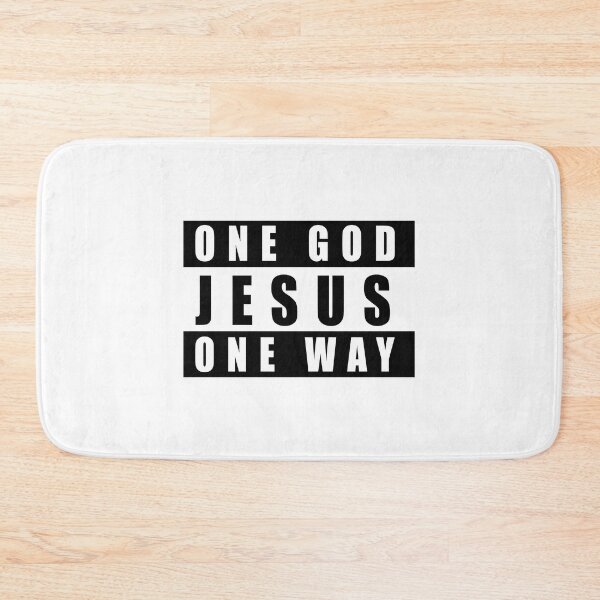 Item preview, One God Jesus One Way designed and sold by denney-colene.