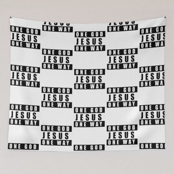 Item preview, One God Jesus One Way designed and sold by denney-colene.
