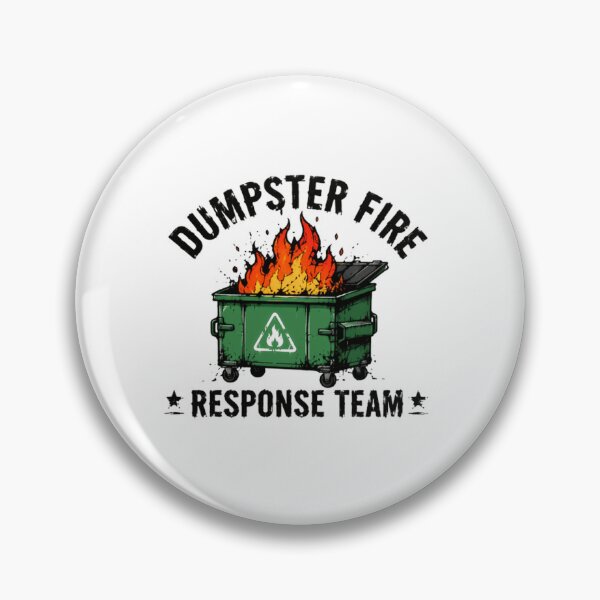 Item preview, Dumpster Fire Response Team Crisis Management Workplace Humor designed and sold by SkeletonsDanger.