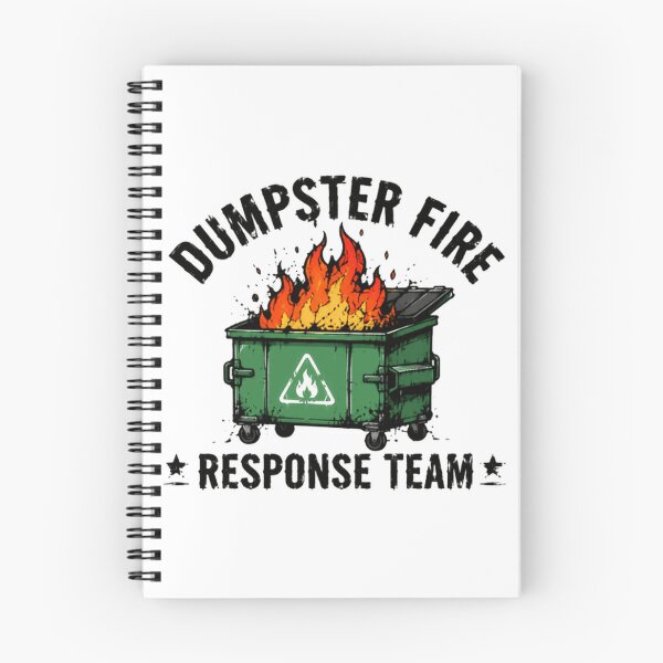 Item preview, Dumpster Fire Response Team Crisis Management Workplace Humor designed and sold by SkeletonsDanger.