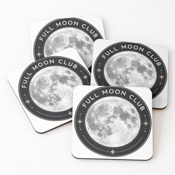 Item preview, Full Moon Club Illustration Celestial Full Moon designed and sold by BriSher.