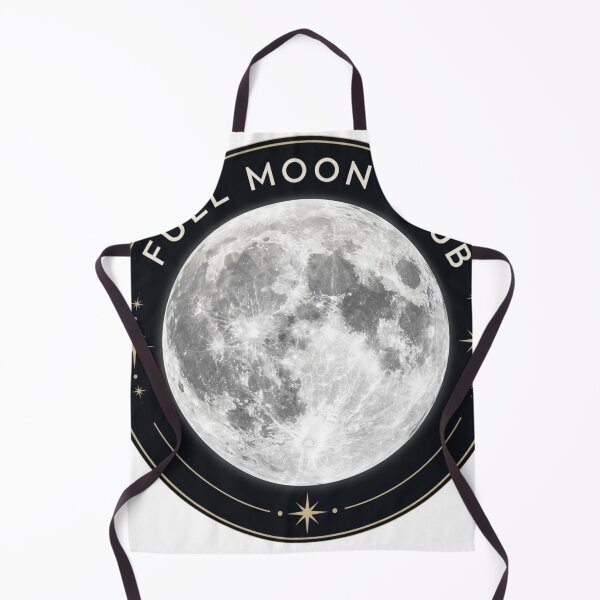 Item preview, Full Moon Club Ilustración Luna Llena Celestial designed and sold by BriSher.