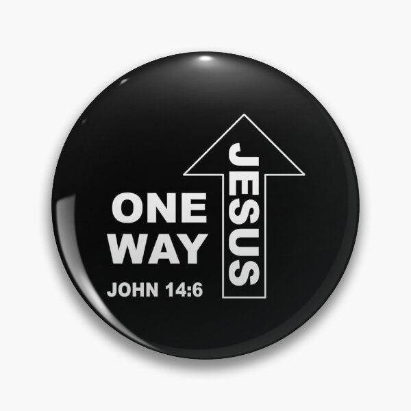 Item preview, One Way - Jesus With Bible Verse John 14 Verse 6 designed and sold by denney-colene.
