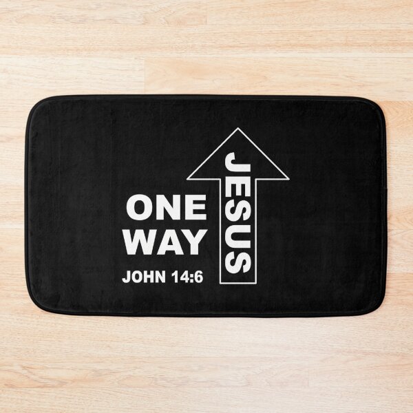 Item preview, One Way - Jesus With Bible Verse John 14 Verse 6 designed and sold by denney-colene.