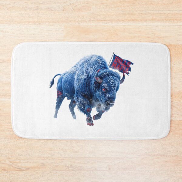 Item preview, Bills Mafia Charging Buffalo Blizzard Snowstorm Beast designed and sold by Pandora´s Box.