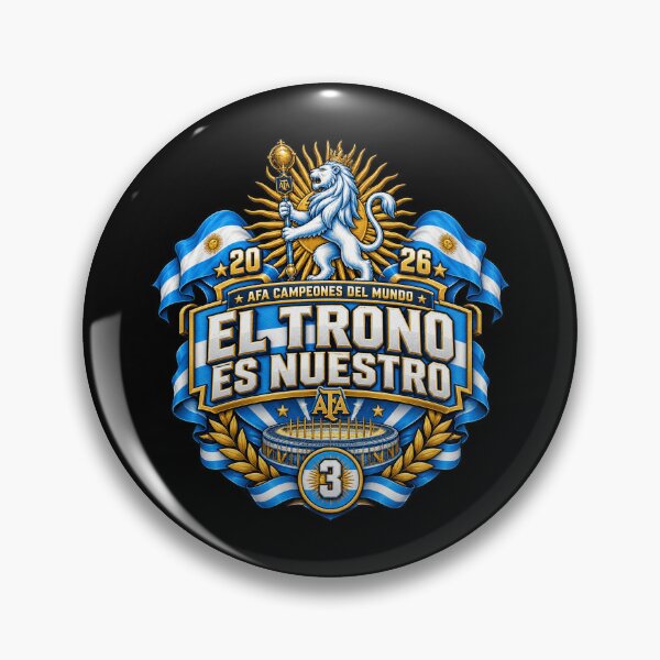 Item preview, Argentina World Champions Crest designed and sold by DebraSLanders.