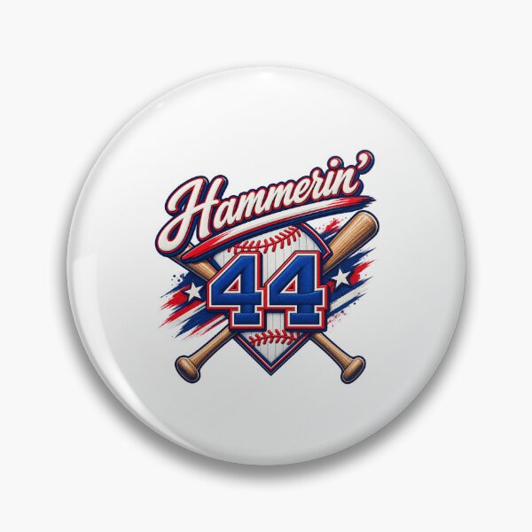 Item preview, Hammerin Hank 44 (1974) designed and sold by AmosSDoss.