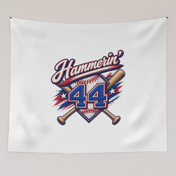 Item preview, Hammerin Hank 44 (1974) designed and sold by AmosSDoss.
