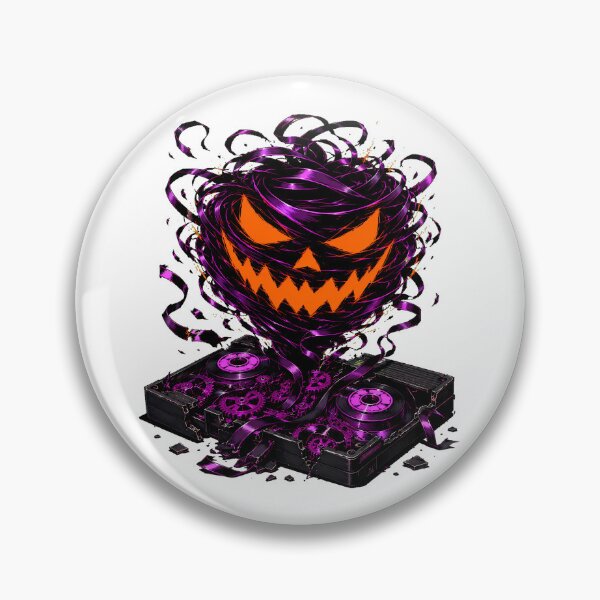 Item preview, Spooky Cassette Tape Pumpkin Music Lover Halloween designed and sold by chattsuede.