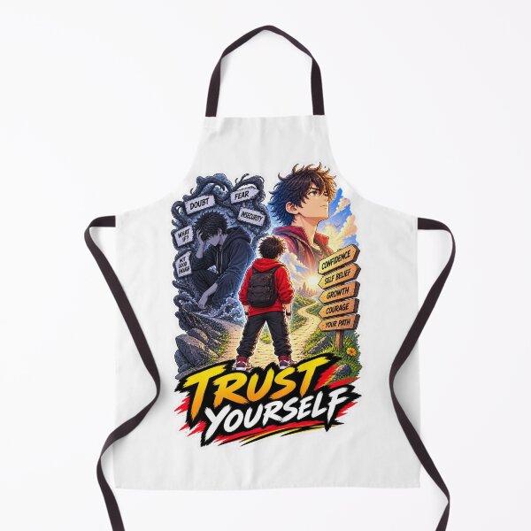 Item preview, Trust Yourself-Anime Mental Health & Self Growth Motivation designed and sold by carestazafeli.