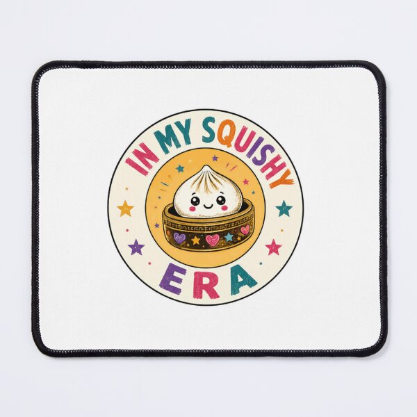 Item preview, In My Squishy Era Kawaii Bao Bun Dumpling Food Lover designed and sold by SkeletonsDanger.