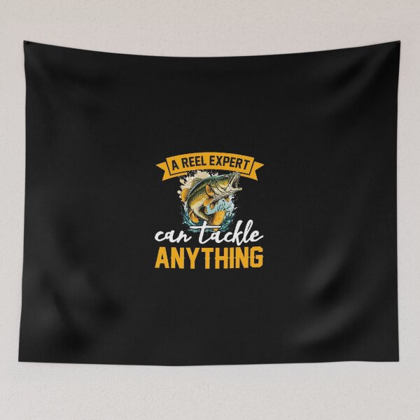 Item preview, Reel Expert Fish Angling Pun Design designed and sold by kanipelfrebersg.