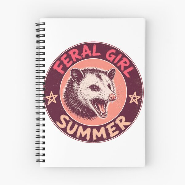 Item preview, Feral Girl Summer Opossum Wild Untamed Women designed and sold by SkeletonsDanger.