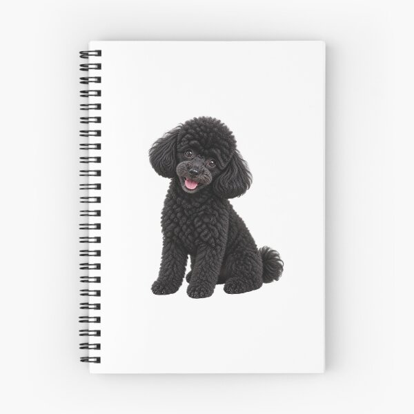 Item preview, Black Mini Poodle designed and sold by BackgroundND.