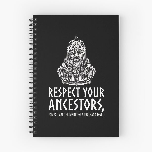 Item preview, Respect Ancestors Viking Warrior Quote Design designed and sold by drapermfraddl.
