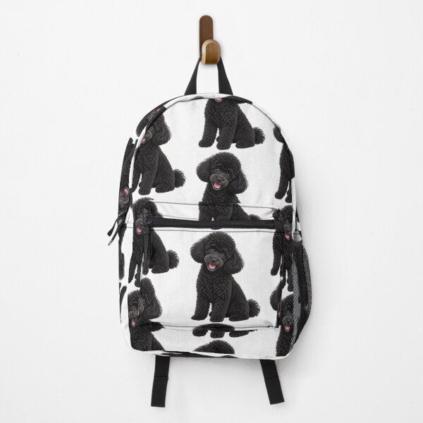 Item preview, Black Mini Poodle designed and sold by BackgroundND.