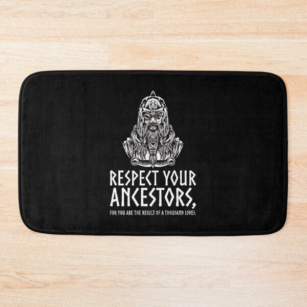 Item preview, Respect Ancestors Viking Warrior Quote Design designed and sold by drapermfraddl.