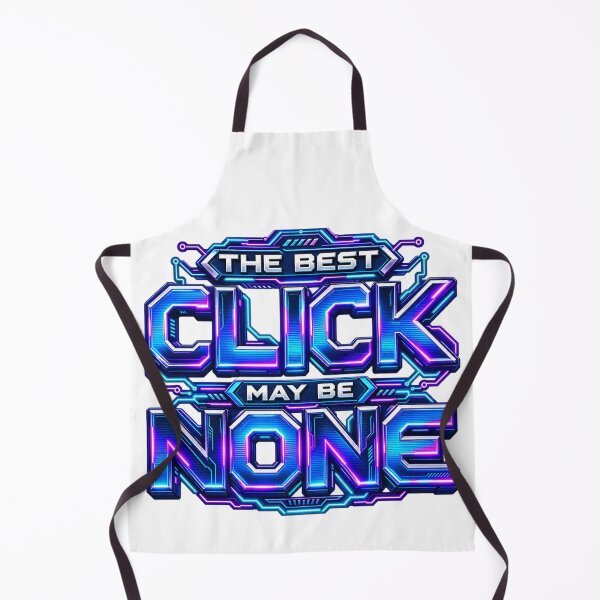 Item preview, The Best Click May Be None Cyber Trading Patience designed and sold by VolatilityEdge.