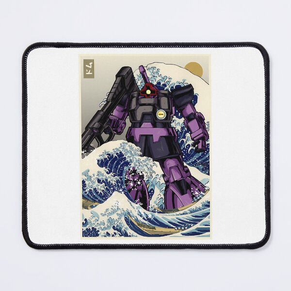 Item preview, Hokusai Dom Gundam designed and sold by emmons-ulrike.