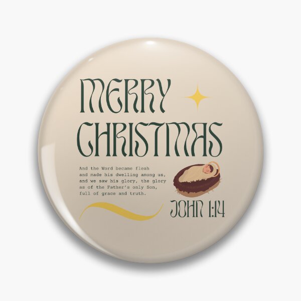 Item preview, Merry Christmas The Word Became Flesh – John 1:14 designed and sold by shopfindingbeni.