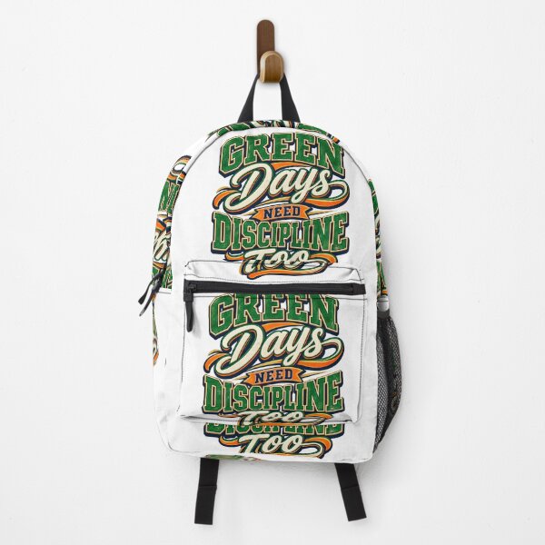 Item preview, Green Days Need Discipline Too Retro Trading Wisdom designed and sold by VolatilityEdge.