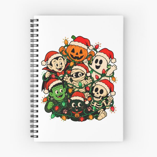 Item preview, Spooky Christmas Monster Squad Creepmas Friends designed and sold by chattsuede.