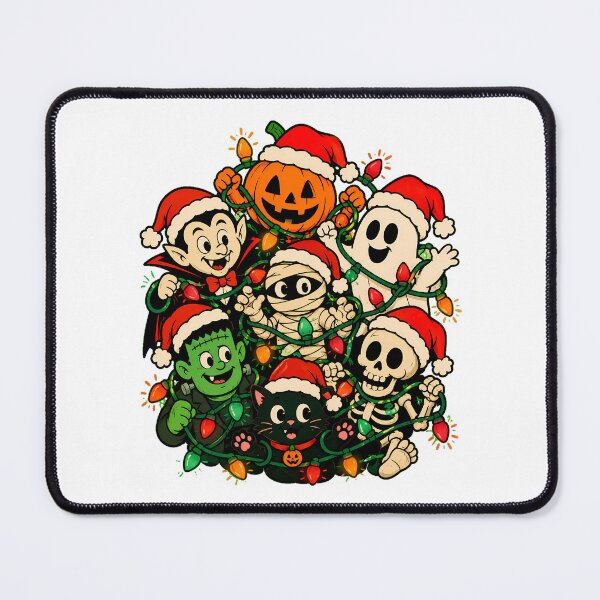 Item preview, Spooky Christmas Monster Squad Creepmas Friends designed and sold by chattsuede.