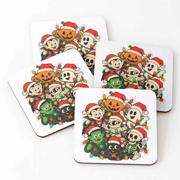 Item preview, Spooky Christmas Monster Squad Creepmas Friends designed and sold by chattsuede.