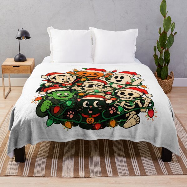 Item preview, Spooky Christmas Monster Squad Creepmas Friends designed and sold by chattsuede.