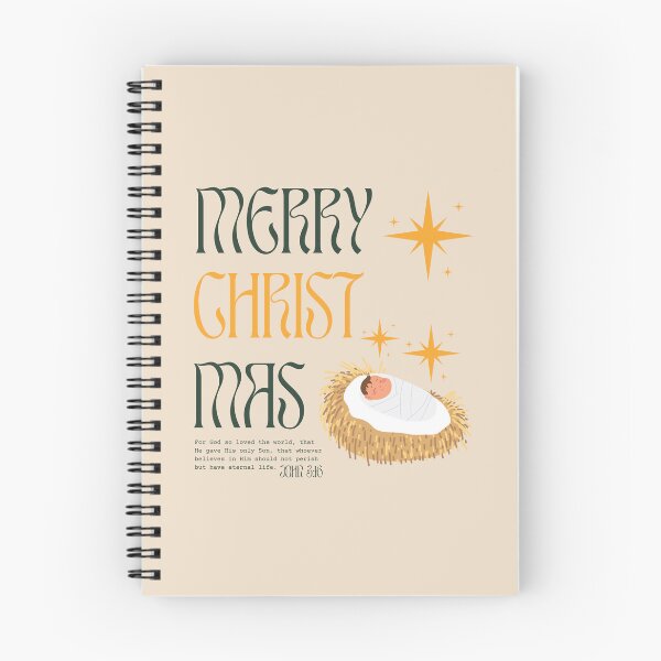 Item preview, Merry Christmas Baby Jesus Nativity – John 3:16 designed and sold by shopfindingbeni.