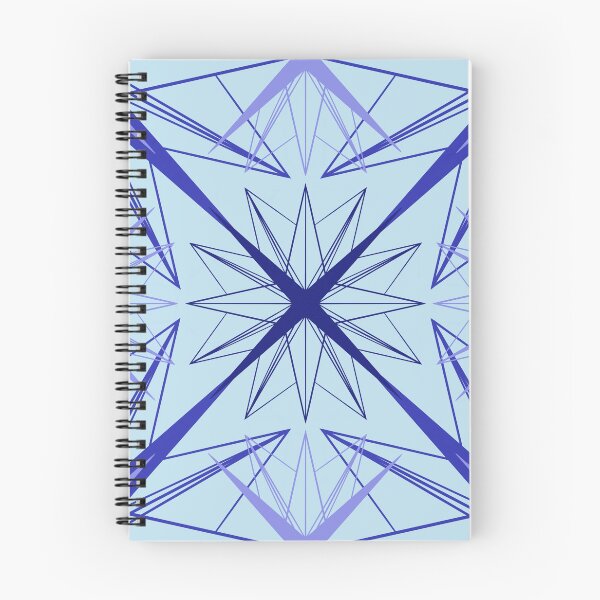 Item preview, Geometric Star Design in Blues designed and sold by KathyLav.