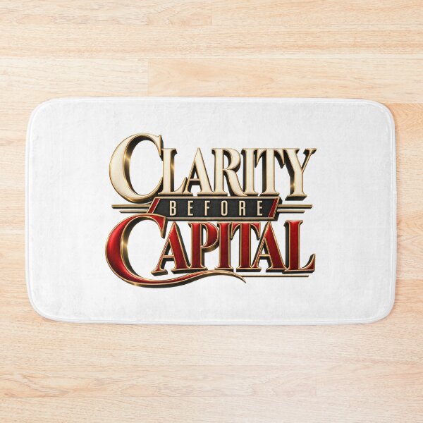 Item preview, Clarity Before Capital Luxury Trading Mindset designed and sold by VolatilityEdge.