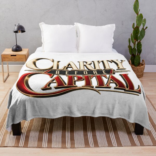 Item preview, Clarity Before Capital Luxury Trading Mindset designed and sold by VolatilityEdge.