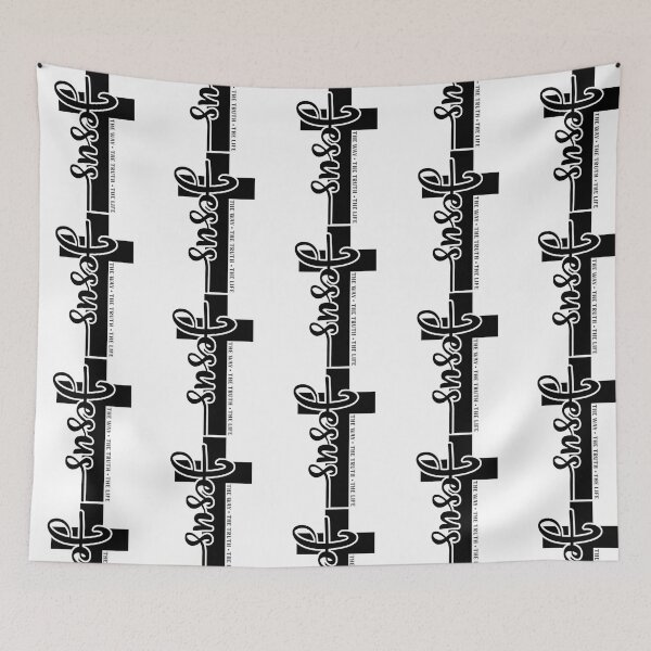 Item preview, One Way Jesus Is The Way Truth And Life Cross designed and sold by denney-colene.
