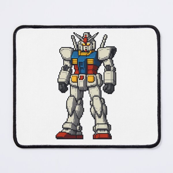 Item preview, Rx-78-2 Gundam Pixel Art Retro Mecha Design designed and sold by emmons-ulrike.