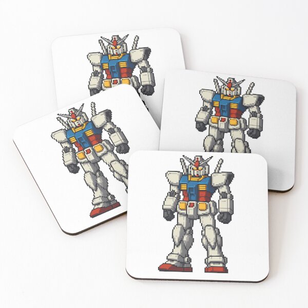 Item preview, Rx-78-2 Gundam Pixel Art  Retro Mecha Design designed and sold by emmons-ulrike.
