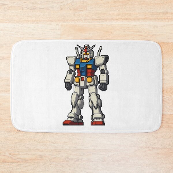 Item preview, Rx-78-2 Gundam Pixel Art  Retro Mecha Design designed and sold by emmons-ulrike.