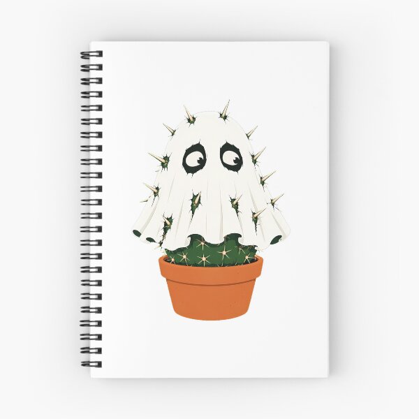 Item preview, Spooky Ghost Cactus Halloween Plant Lover designed and sold by chattsuede.